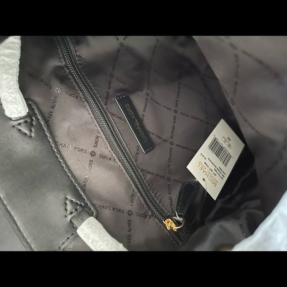 New🖤 Mk Jet Set Medium Pebbled Leather Backpack - Picture 7 of 10